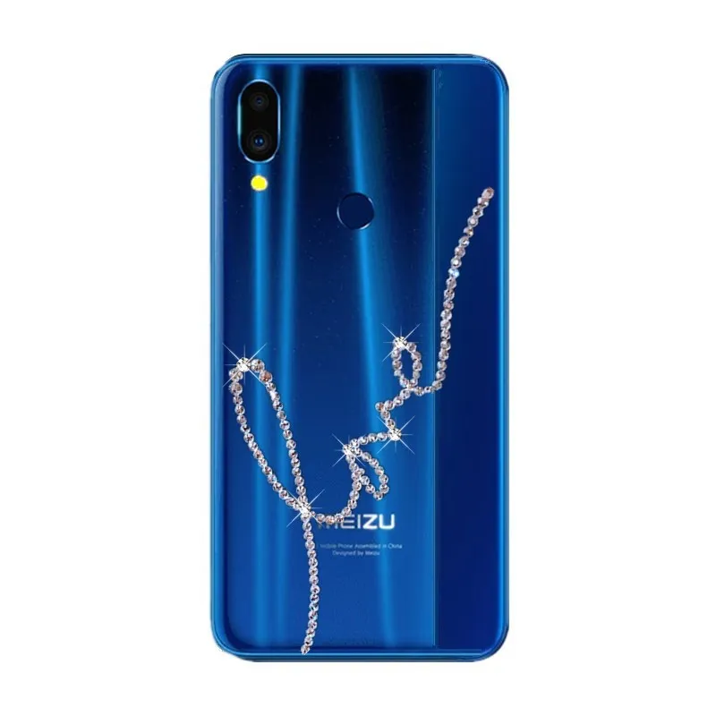 Высококачественный чехол-бампер для смартфона с бриллиантами Meizu Note 9 8 C9 pro 6 7 plus M6T