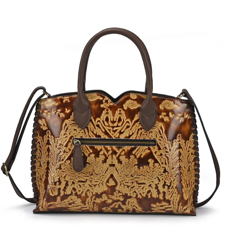 Женские сумки из натуральной кожи винтажные слинги на ремне мессенджеры ручной