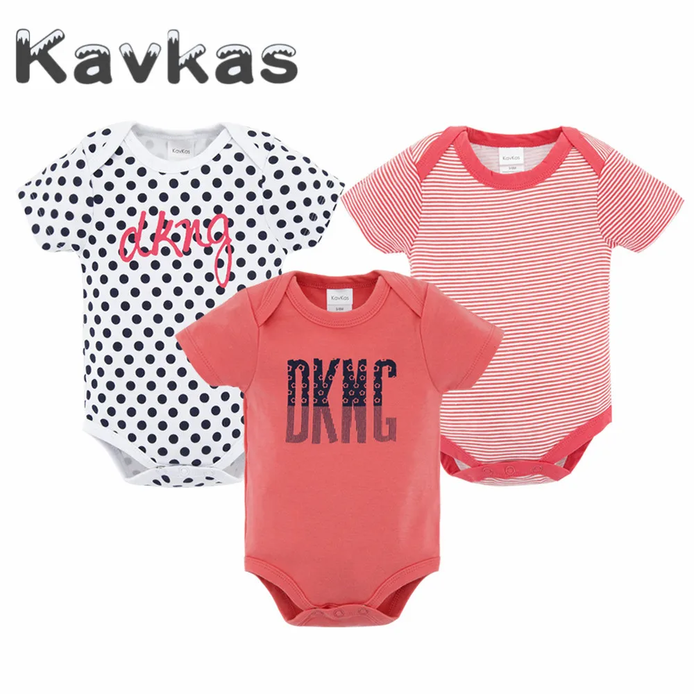 HY2107 Kavkas/Новая детская одежда для мальчиков и девочек; 3 шт./лот; комбинезон с короткими рукавами; боди для новорожденных; одежда для малышей; roupas de bebes; комбинезоны - Цвет: HY2107