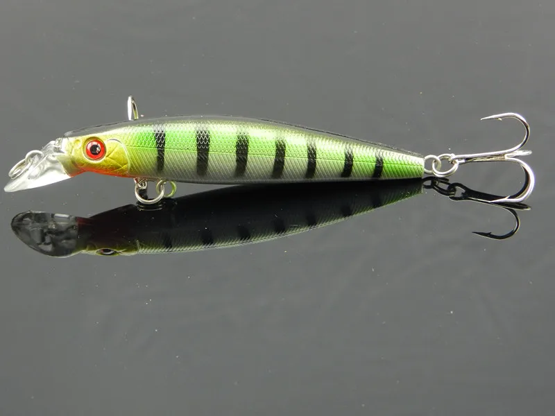 8 шт. Minnow приманки для ловли рыбы 10 5 см 9 г бас искусственные Крючки рыбалки
