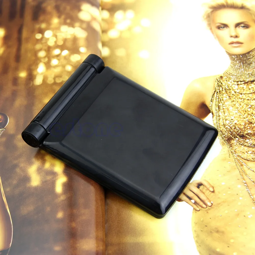 Популярное косметическое компактное карманное складное зеркало для макияжа с 8