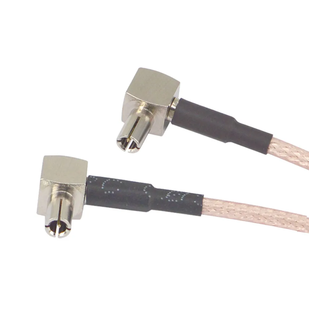 RP SMA мама к Y Тип 2 X TS9/CRC9 разъем сплиттер-Сумматор кабель косичка RG316 15 см