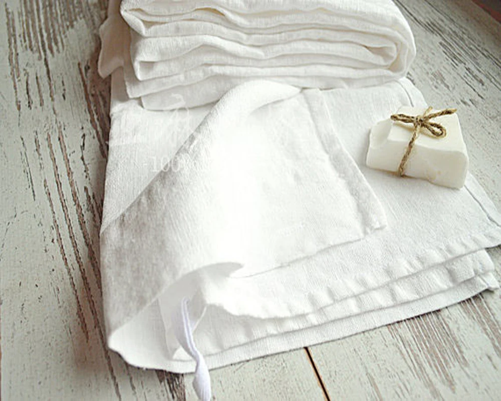 Мыть Льняное полотенце Для женщин натуральные европейские умягченного льна