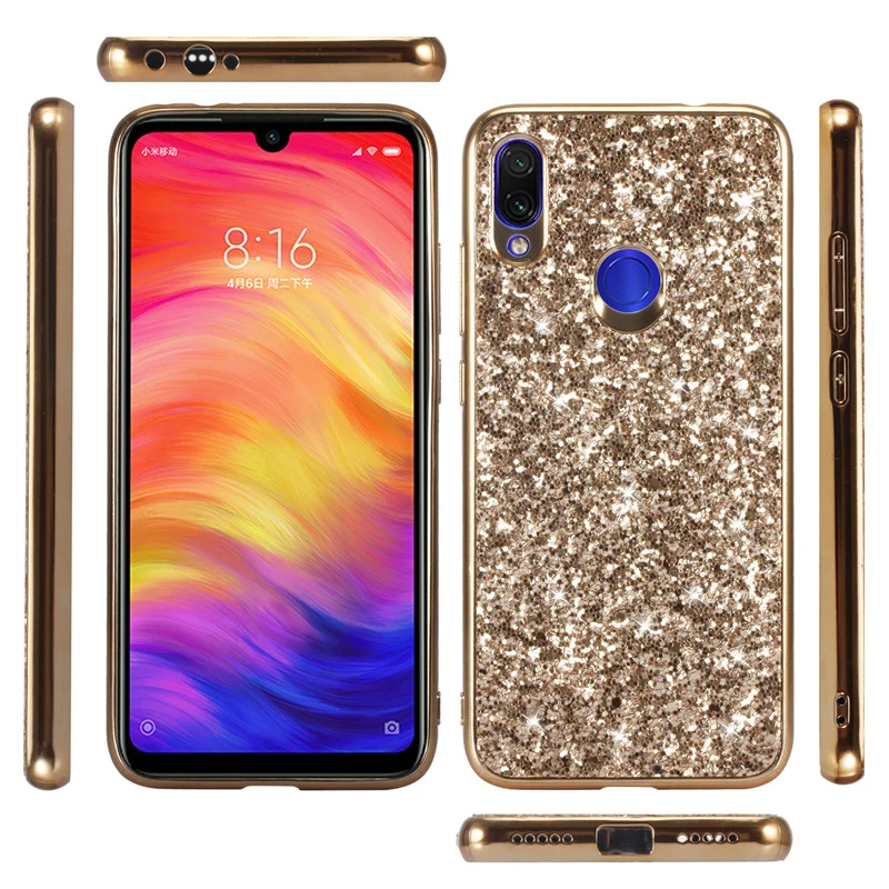 Роскошный Шикарный чехол для телефона Note7 Xiaomi Redmi Note 7 6 5 Pro Чехлы Etui Xaiomi Мягкий ТПУ