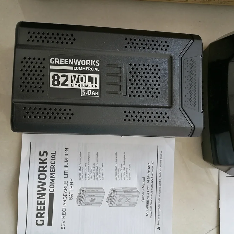 Беспроводная бензопила GreenWorks Pro GCS180 2001902 82V 18 дюймов литий-ионный аккумулятор 5 Ач