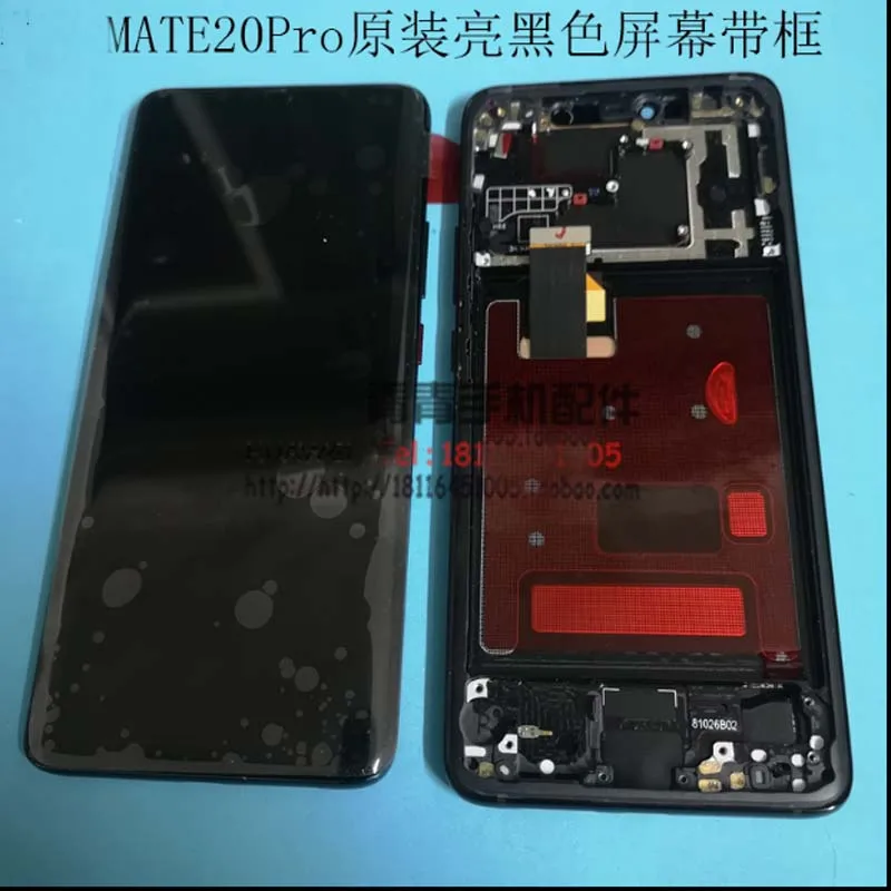 Оригинальная гарантия протестирована для huawei mate 20 Pro mate 20pro mate 20 pro ЖК-дисплей кодирующий преобразователь сенсорного экрана в сборе+ рамка