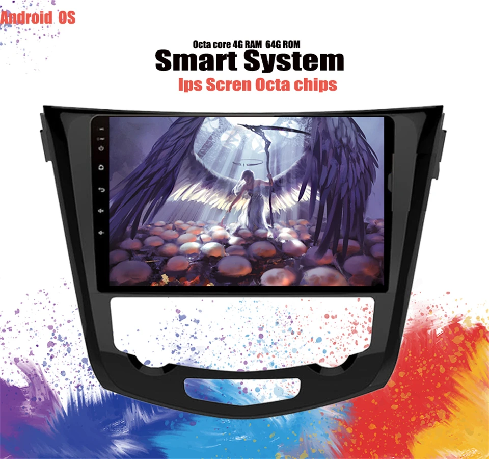 Автомобильный мультимедийный радиоприемник Android 10 0 6 + 128G автомобильный DVD