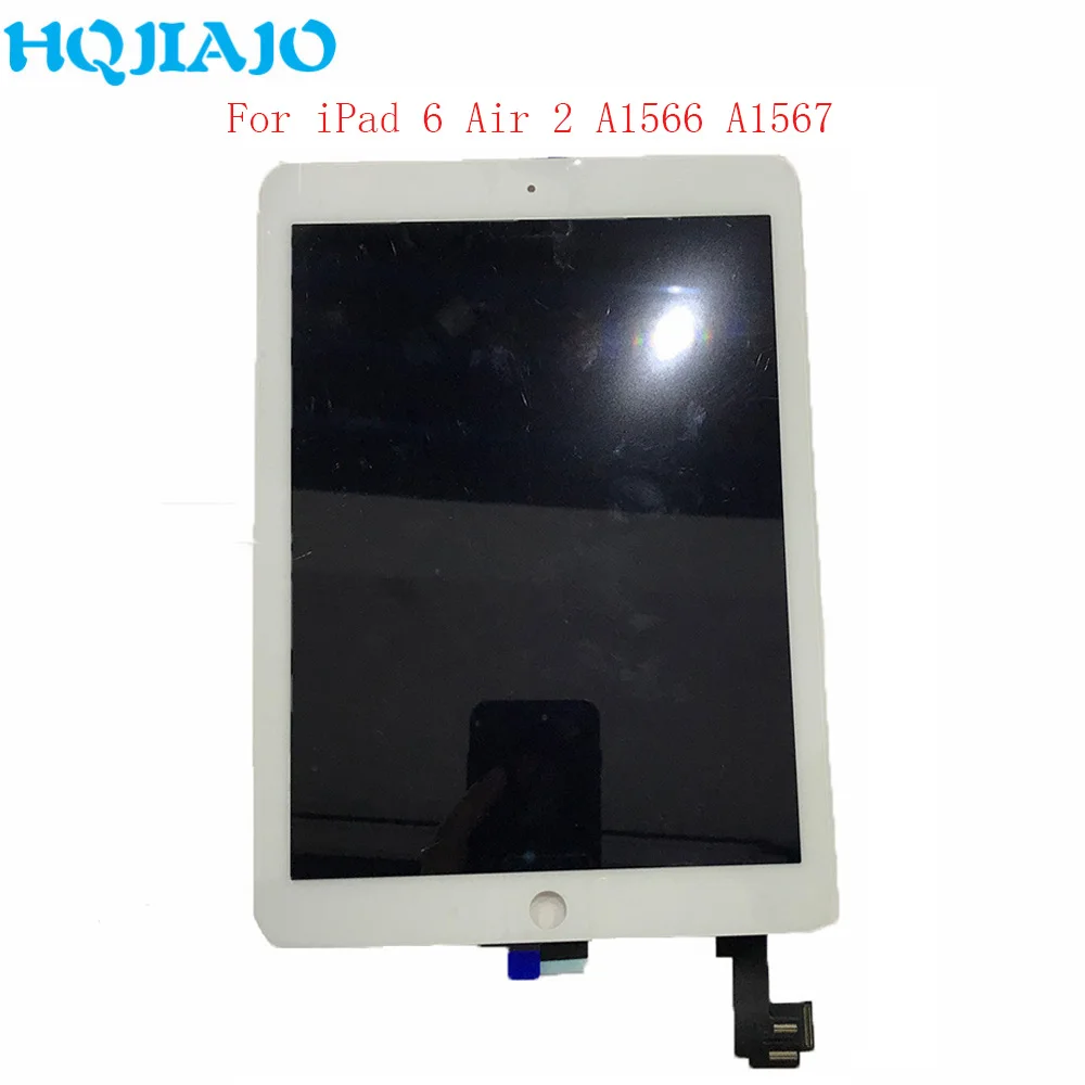 Для Apple iPad 6 Air 2 A1567 A1566 сборный ЖК дисплей сенсорный экран дигитайзер планшет