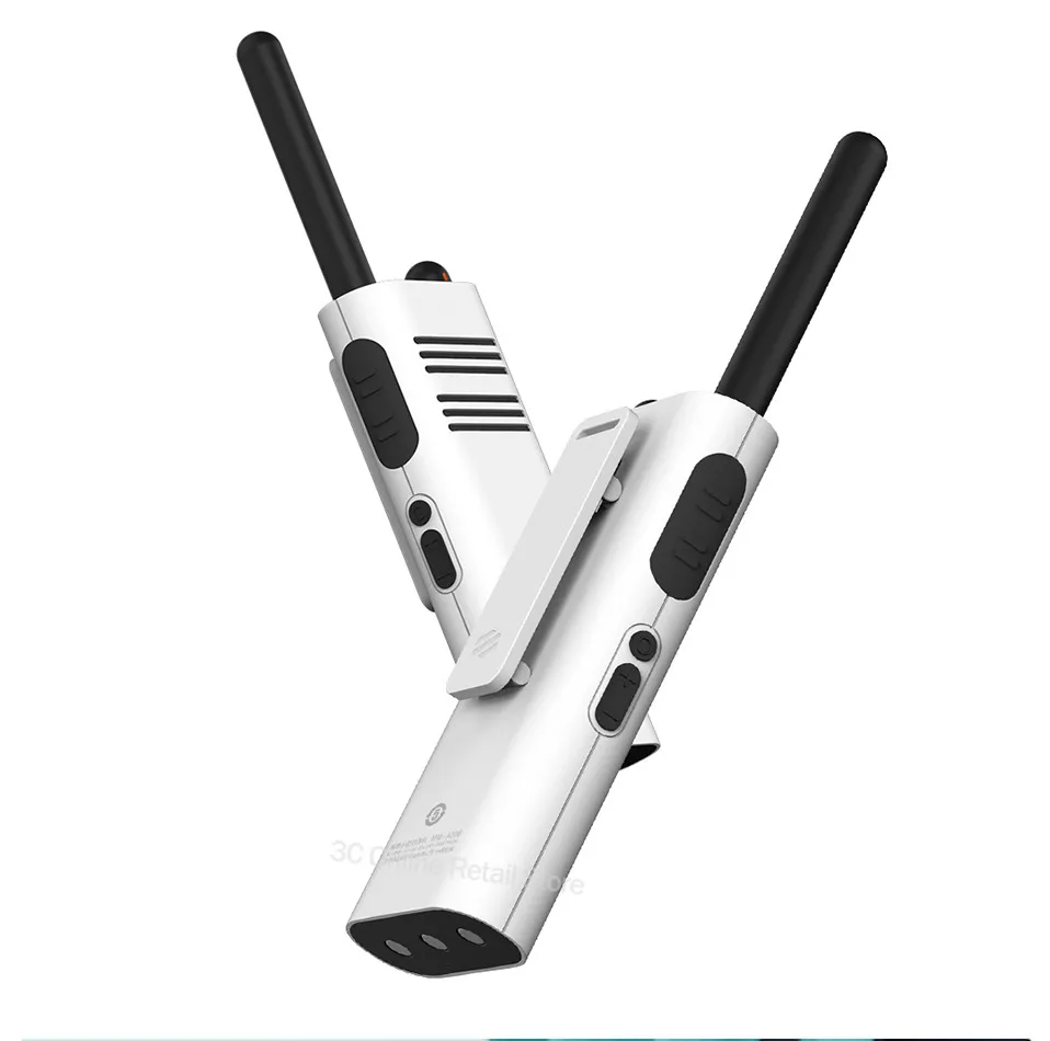 Xiaomi Mijia Jifengintercom Walkie Talkie с fm-радио спикером в режиме ожидания смартфон приложение расположение поделиться быстро команда Talk intercom