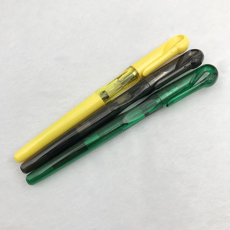 Прозрачная перьевая ручка Jinhao креативный Лебедь зажим пластиковые 0 38 мм с