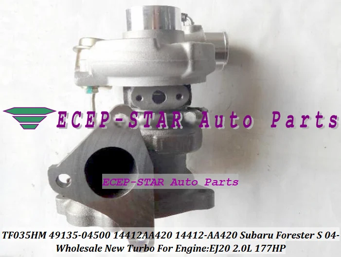 TF035 49135 04500 14412AA420 14412 AA420 14411 AA551 14411AA551 4913504500 турбо для SUBARU Forester S 2004 EJ20 2.0L 177HP|turbo turbo
