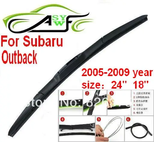 Бесплатная доставка Авто Щетка стеклоочистителя для лобового стекла автомобиля