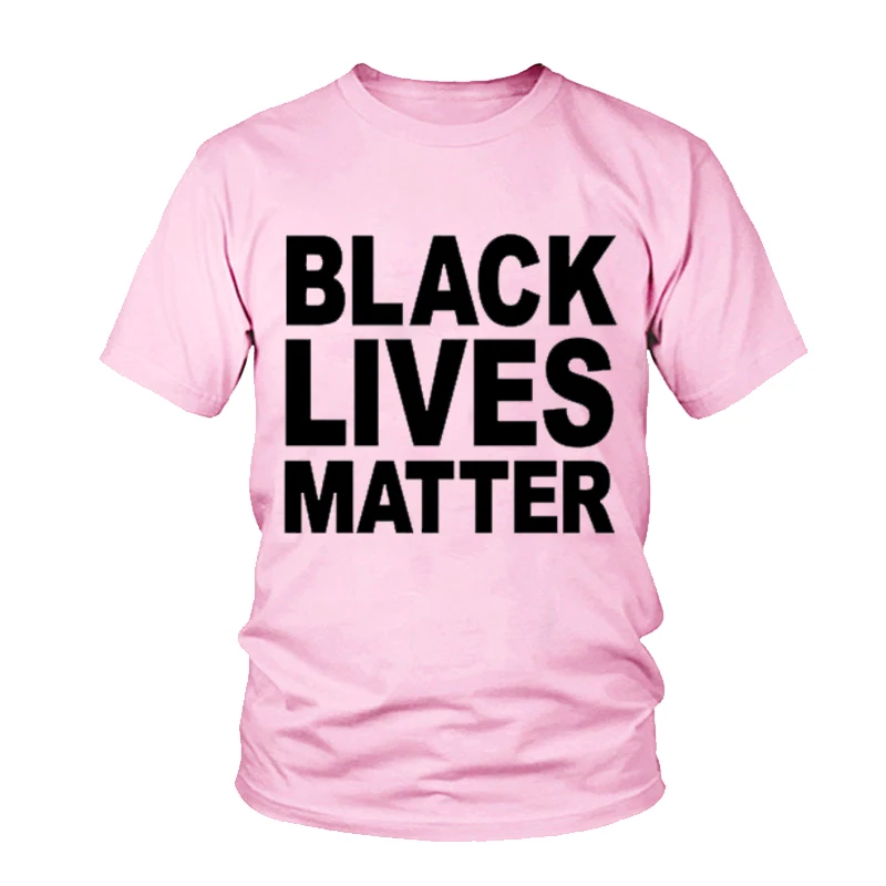 

Fashion BLACK LIVES MATTER Printed Round Neck Funny Short Sleeve Yellow Loose Woman T Shirts Tops Ladies Tshirts Tee Clothes