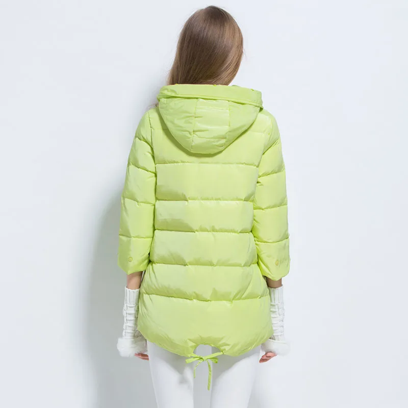 Large size women jaqueta feminina 2019 and seven new winter hooded long sleeve coat loose thickening leisure A version warm | Женская