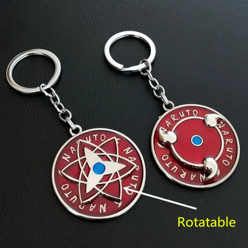 Наруто Учиха костюм сасуке реквизит Sharingan металлический вращающийся любимый подарок для любителей Наруто
