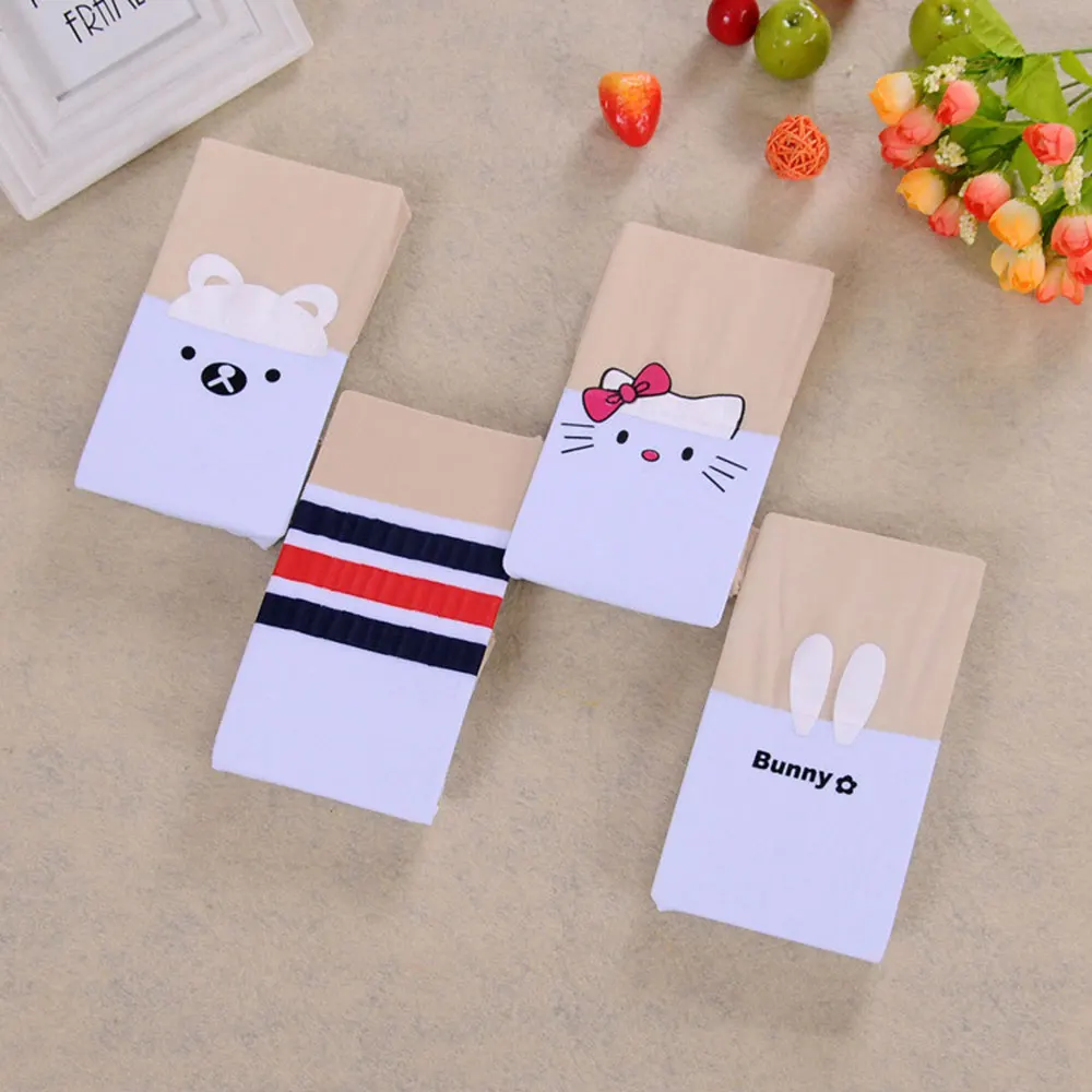 Летние колготки для маленьких детей тонкие девочек до колена с имитацией