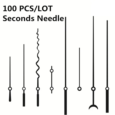 Оптовая продажа 100 шт. кварцевые часы секунды игла металлические указатель