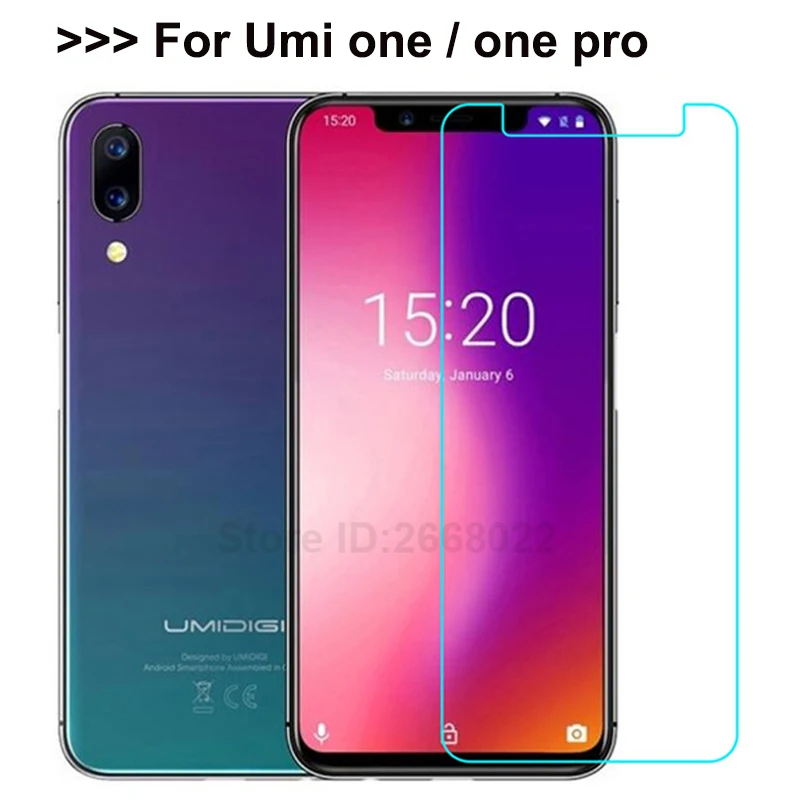 Umi One Glass Umidigi Pro закаленное стекло защита экрана 0 26 мм 9H прозрачное HD защитное |