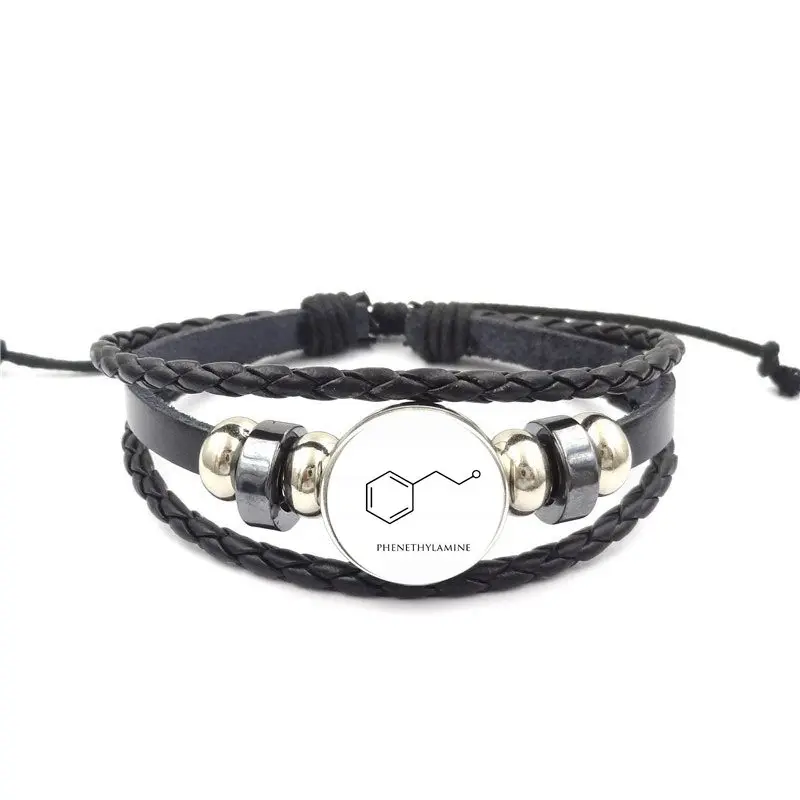 Биология молекула адреналина для женщин девочек стеклянный кабошон ручной