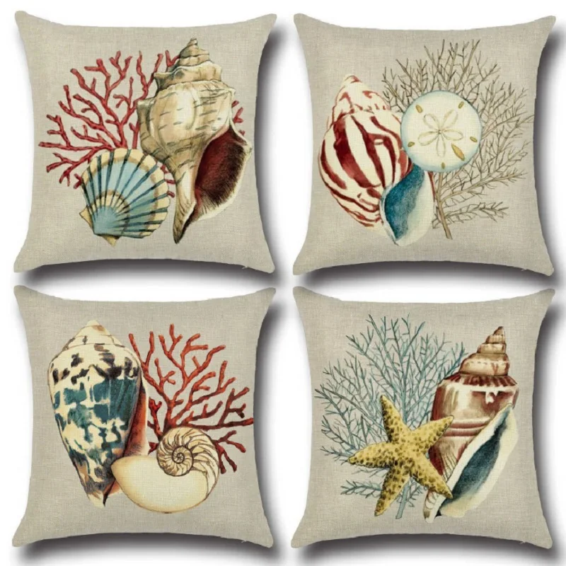 Новинка в средиземноморском стиле синие морские моряки раковины Осьминог из