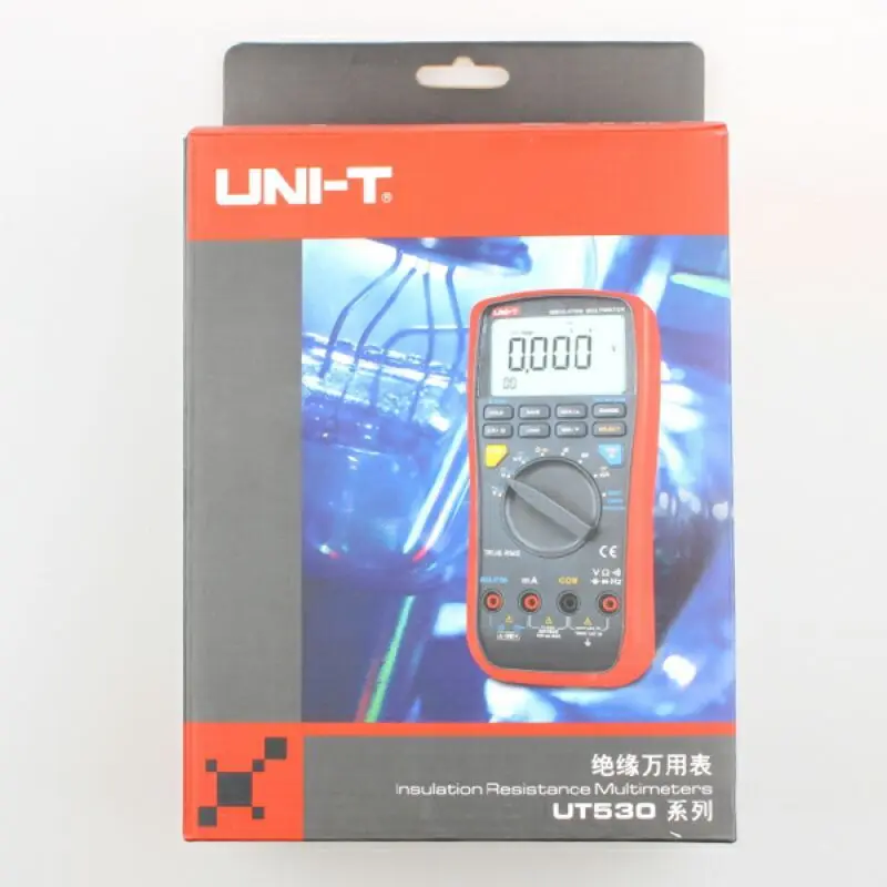 Тестер сопротивления изоляции Uni T ut533 True RMS цифровой мультиметр 2в1 AC DC Авто