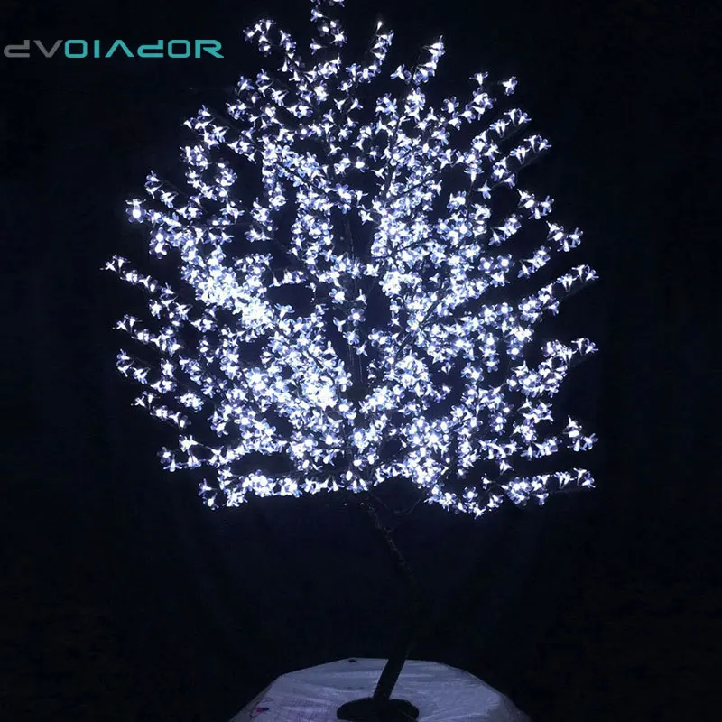 DVOLADOR праздничный светильник светодиодный Вишневый цвет дерево Luminaria 0 8 м 1 2 5 для