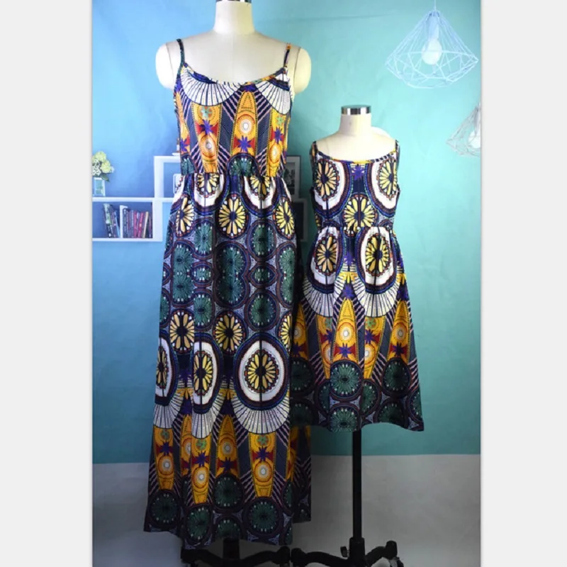 2019 одинаковая летняя одежда для членов семьи платье мамы и дочки меня девочек Для