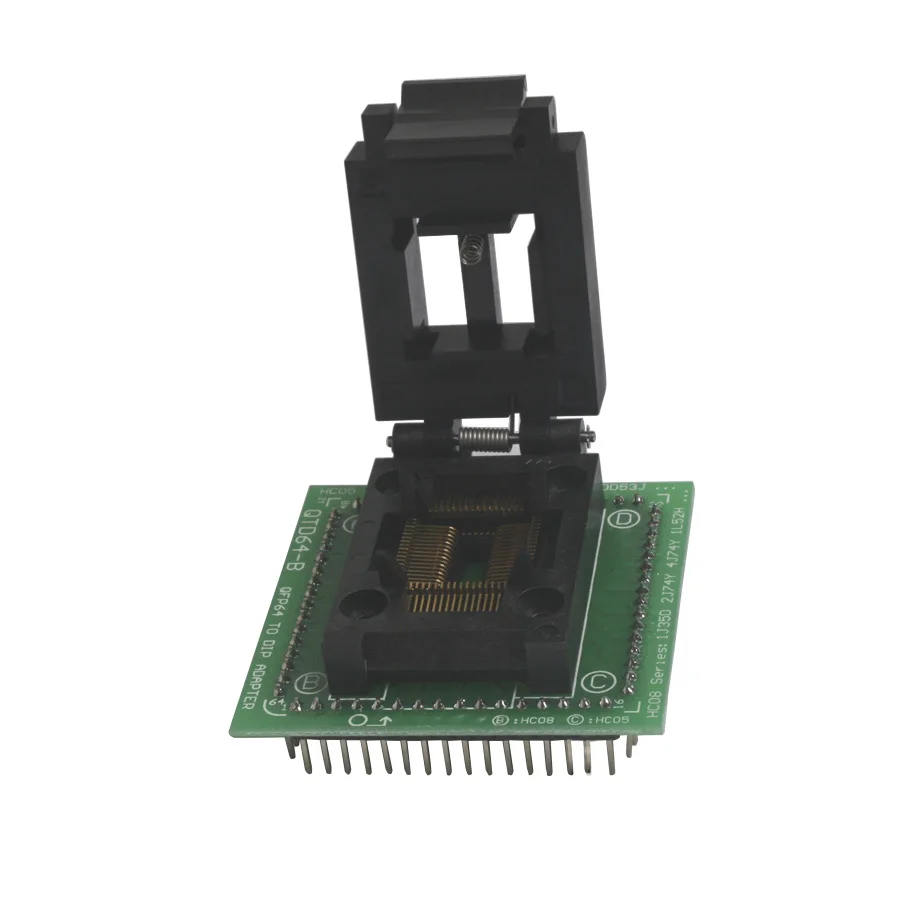 Разъем программного чипа для микропроцессора QFP64 ETL 908 и ETL705|etl programmer|programmer etletl