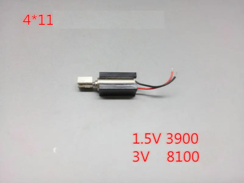 100 шт 1 5 V 3 4*11 MM без сердечника микро вибрационные моторные игрушки/секс