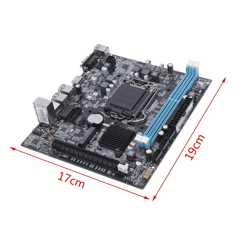 H110 Настольная компьютерная материнская плата Lga1151 Usb2.0 Vga Ddr3 поддержка 16 карт