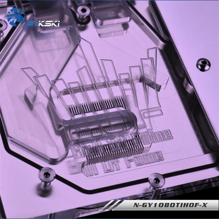 Bykski N-GY1080TIHOF-X GPU Блок водяного охлаждения для Galax GTX 1080Ti | Компьютеры и офис