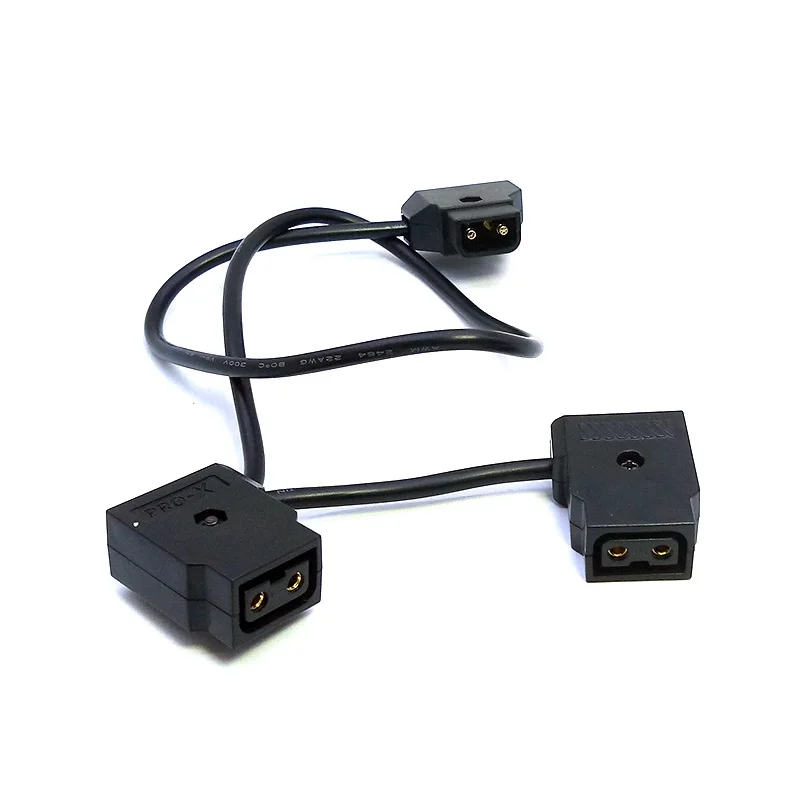 2x P D Tap Female Tip Cable Cord for Anton Bauer Broadcast Film &amp Video Accessories With DTap Power Spliter D-Tap Male Connector |