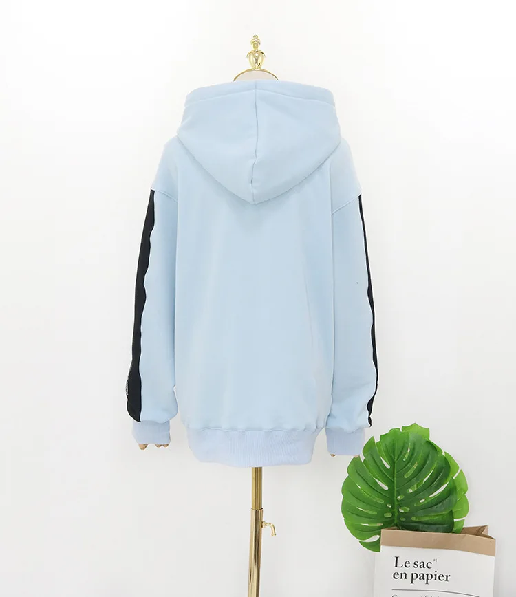 

Kpop EXO BAEK HYUN Hoodie Baek Hyun the Same Korean streetwear Long-sleeved kawaii hooded Sweatshirt Fans kawaii clothes Moletom