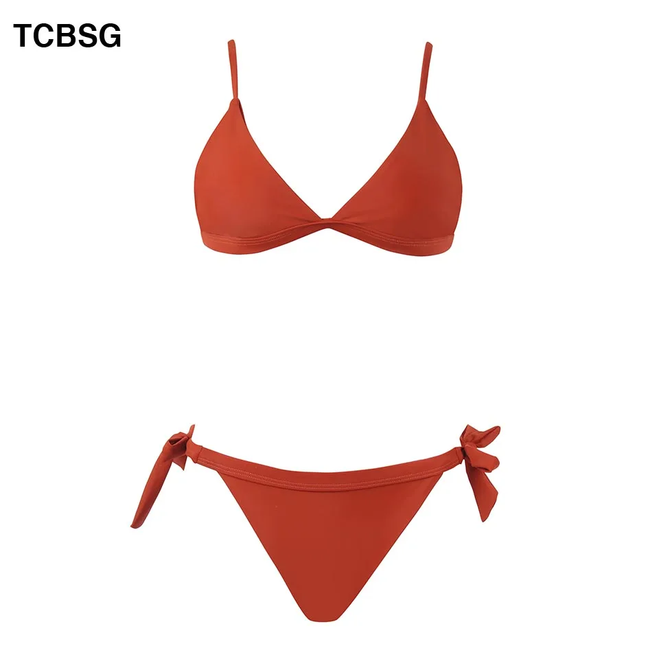 Новинка 2019 купальники TCBSG бикини сексуальный женский купальник летний комплект