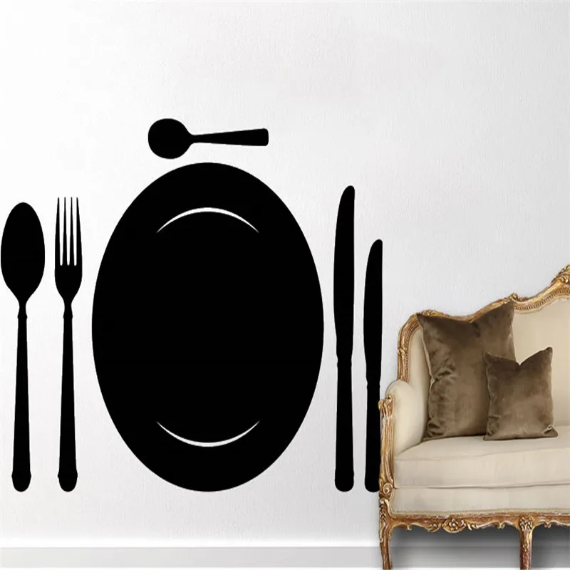 Кухонные настенные наклейки виниловые для посуды | Дом и сад