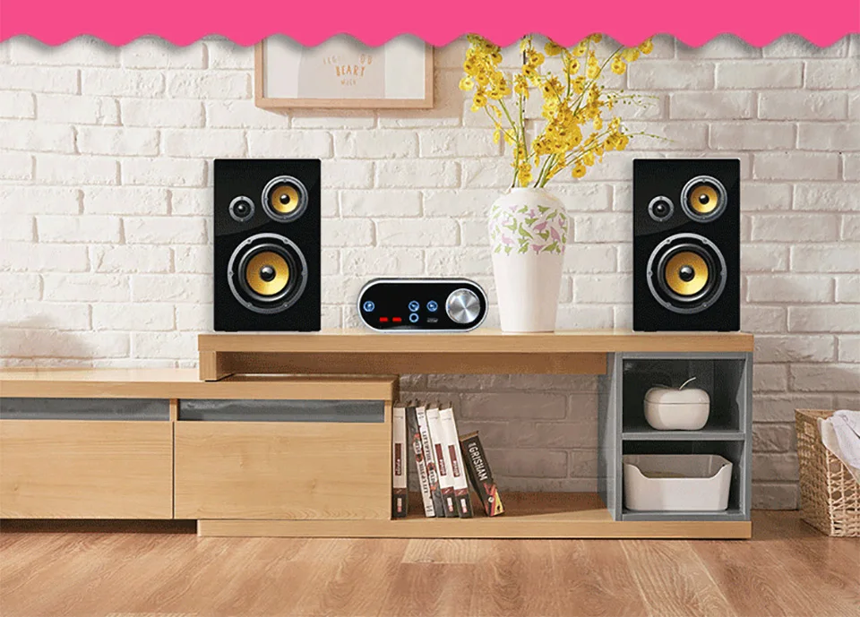 AIYIMA Amplificador Bluetooth 5,0 TPA3116 Мини цифровой Hi-Fi усилитель класса D аудио Плата стерео 50 Вт+ 50 Вт Мощный домашний усилитель