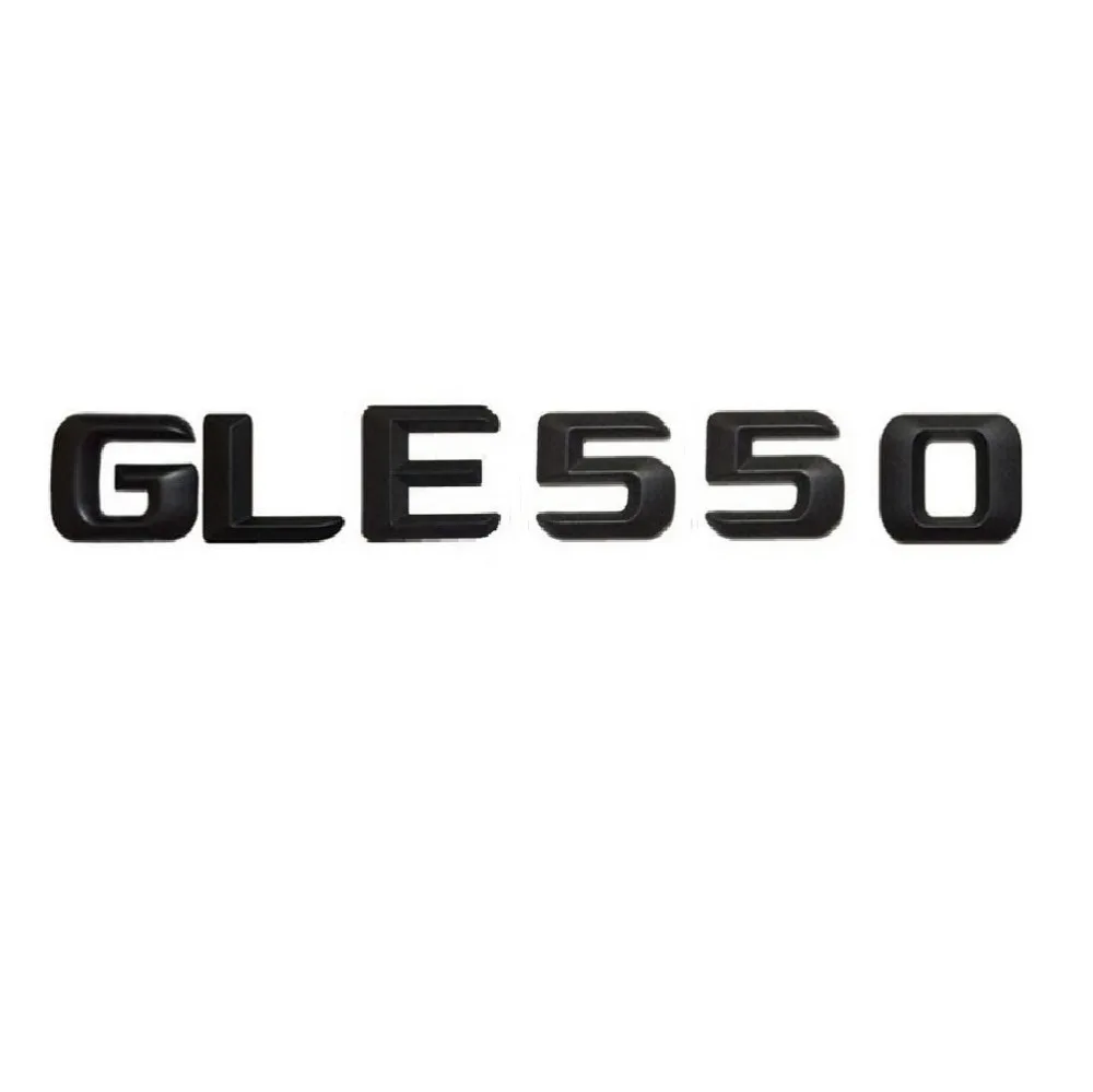 ABS Матовый Черный &quotGLE 550&quot багажник задние буквы слова номер знак эмблема