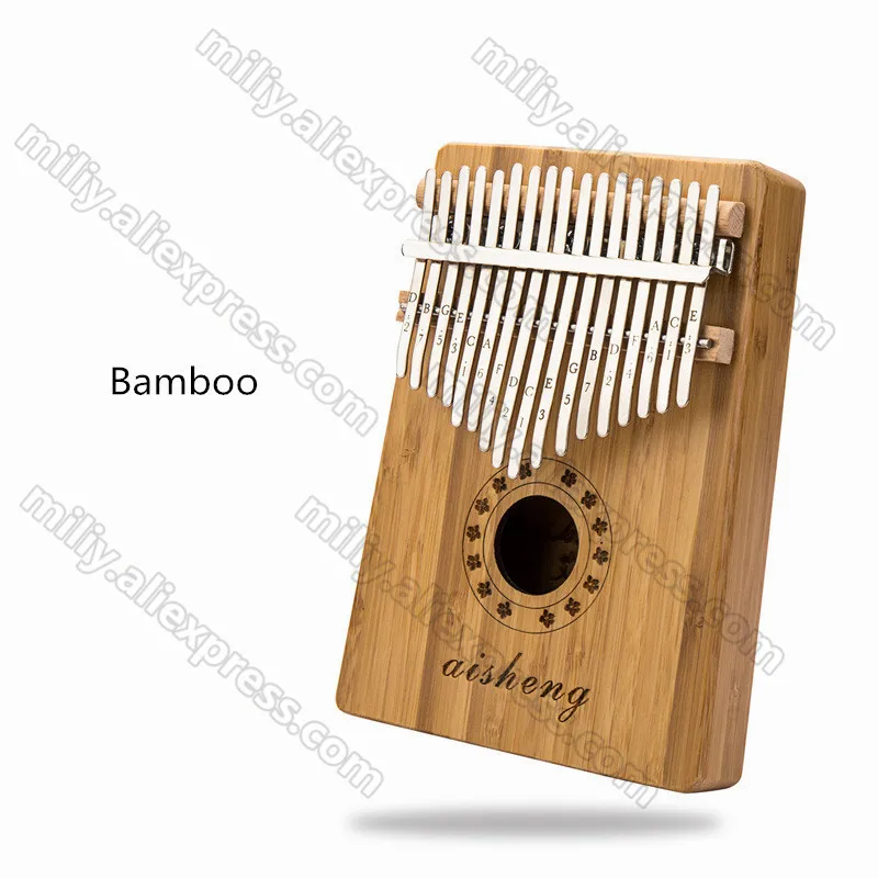 17 клавиш калимба Mbira Calimba Африканское твердое красное дерево Пальцы для пальцев