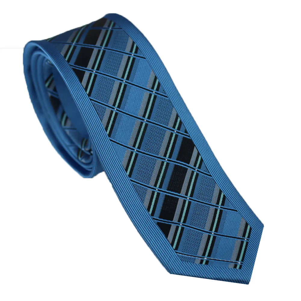 Мужские галстуки для костюма новый дизайн бирюзовый зеленый с черным/серым
