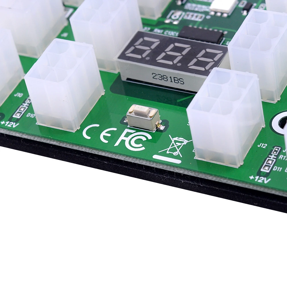 CHIPAL силовой модуль Breakout Board комплекты для HP 1200W 750W PSU GPU Mining эфириум ETH с 12 шт 6Pin до 6 +