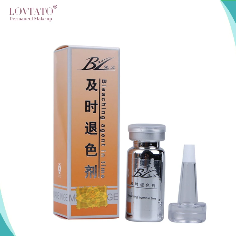 2 шт. отбеливающий агент во времени жидкий используется для бровей губ