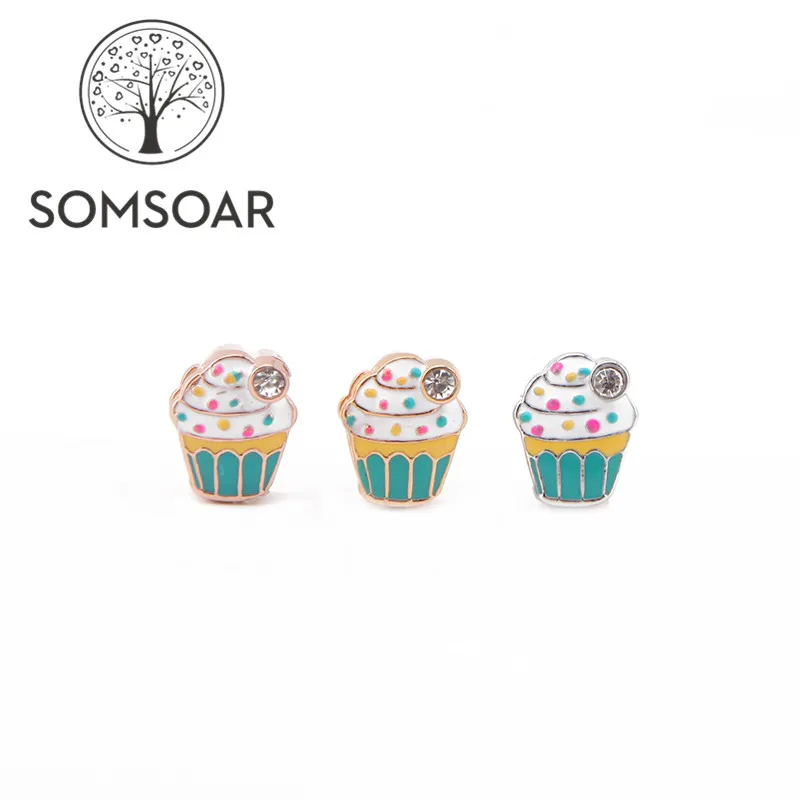 

Ювелирные изделия Somsoar, Новинка! Подвеска для браслета из нержавеющей стали, 10 шт./лот