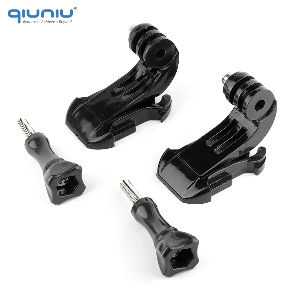 QIUNIU для GoPro аксессуары J Hook быстроразъемный JHook адаптер с пряжкой Hero 6/5/4/3 +/3/2 Xiaomi Yi
