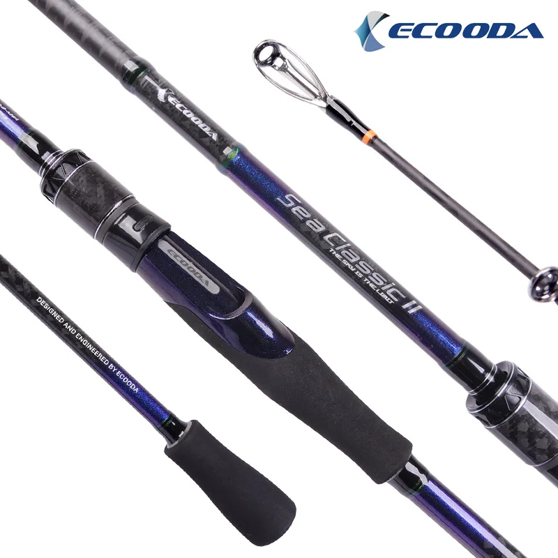 ECOODA ESCB II 1 45 м 65 85 2 05 лодочный стержень японские комплектующие Fuji твердый