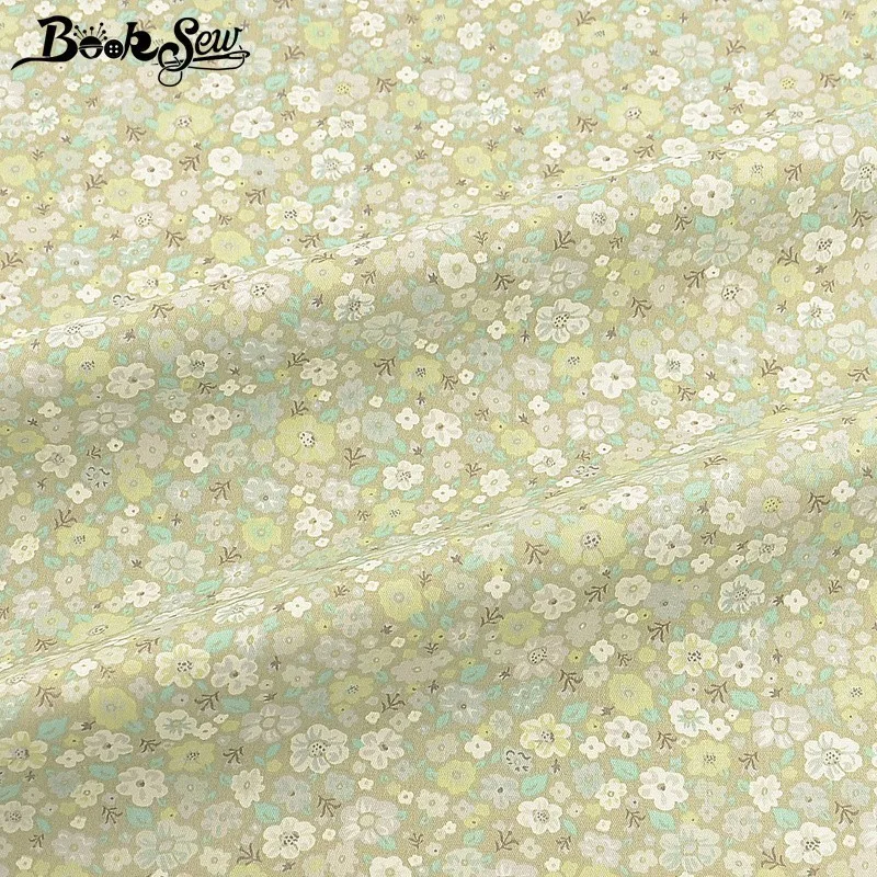 Booksew 100% хлопок саржевая ткань с цветами стеганые одеяла домашнее постельное