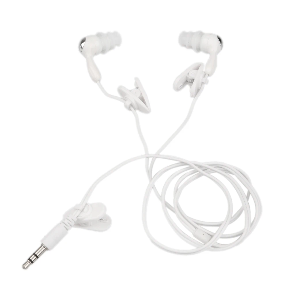 3.5mm Waterproof Earphone Stereo Swimming Soft Plastic & Silicone Ear Cap for MP3 Radio iPod|Наушники и гарнитуры| |