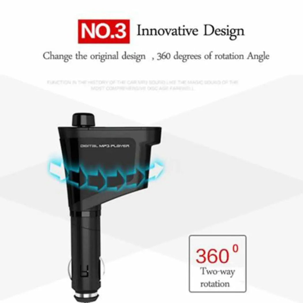 LCD Display Wireless Bluetooth 12-24V Car MP3 Player player can bring more fun for the trip. FM Transmitter | Автомобили и