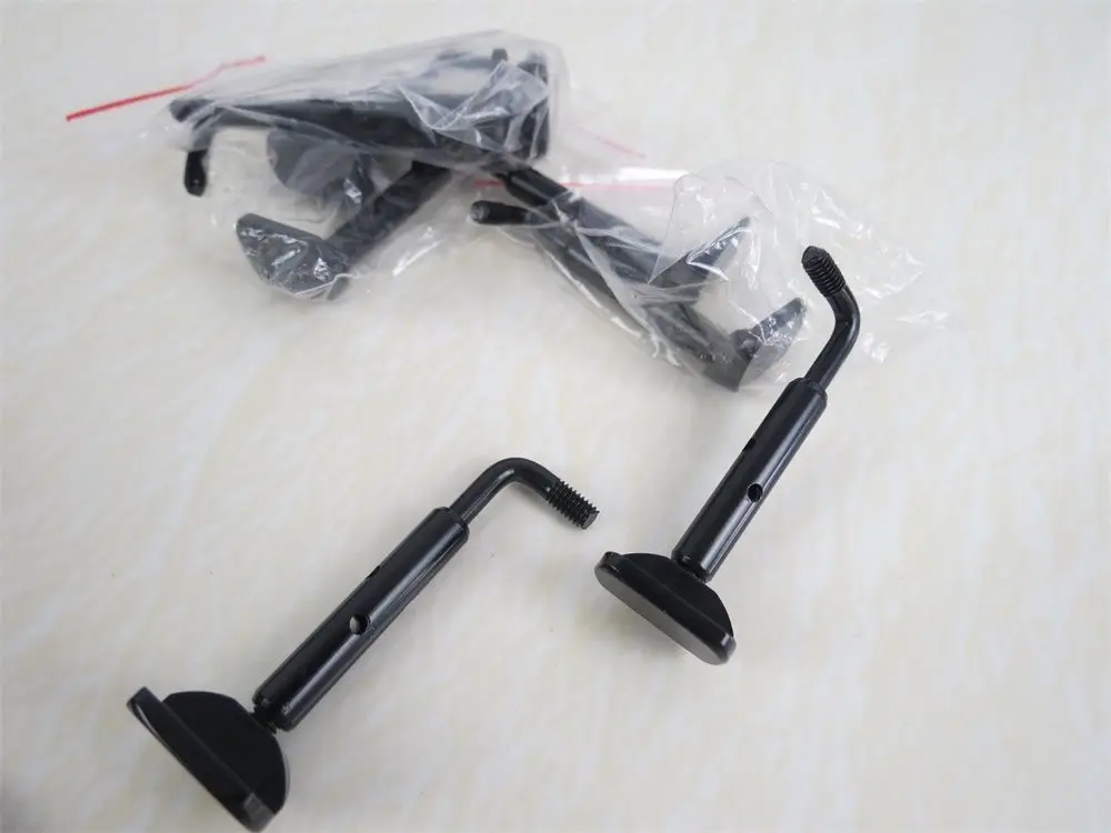 

violin parts,10pairs black hook style fission chin rest clamps 4/4-3/4