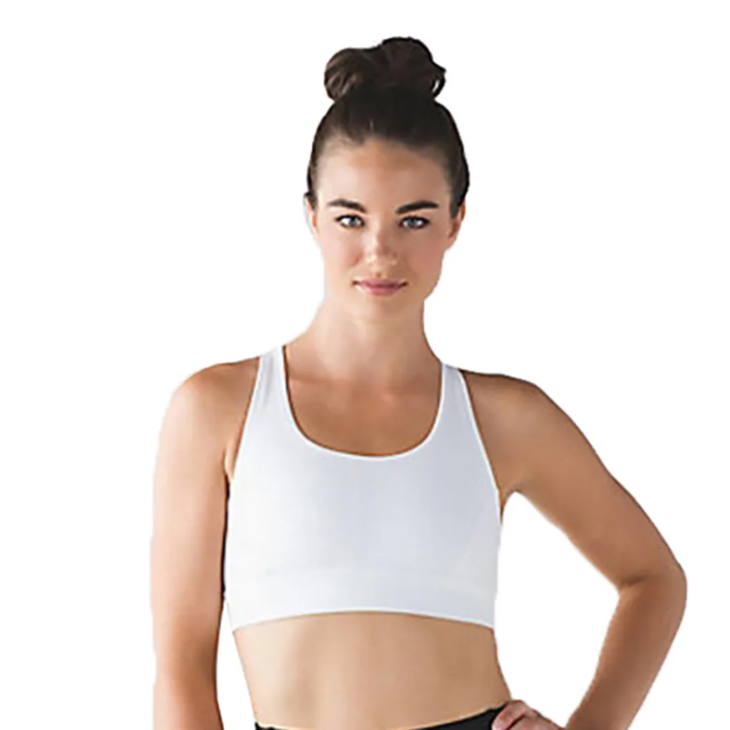 Женский жилет для йоги одноцветная Спортивная одежда спортзала бюстгальтер
