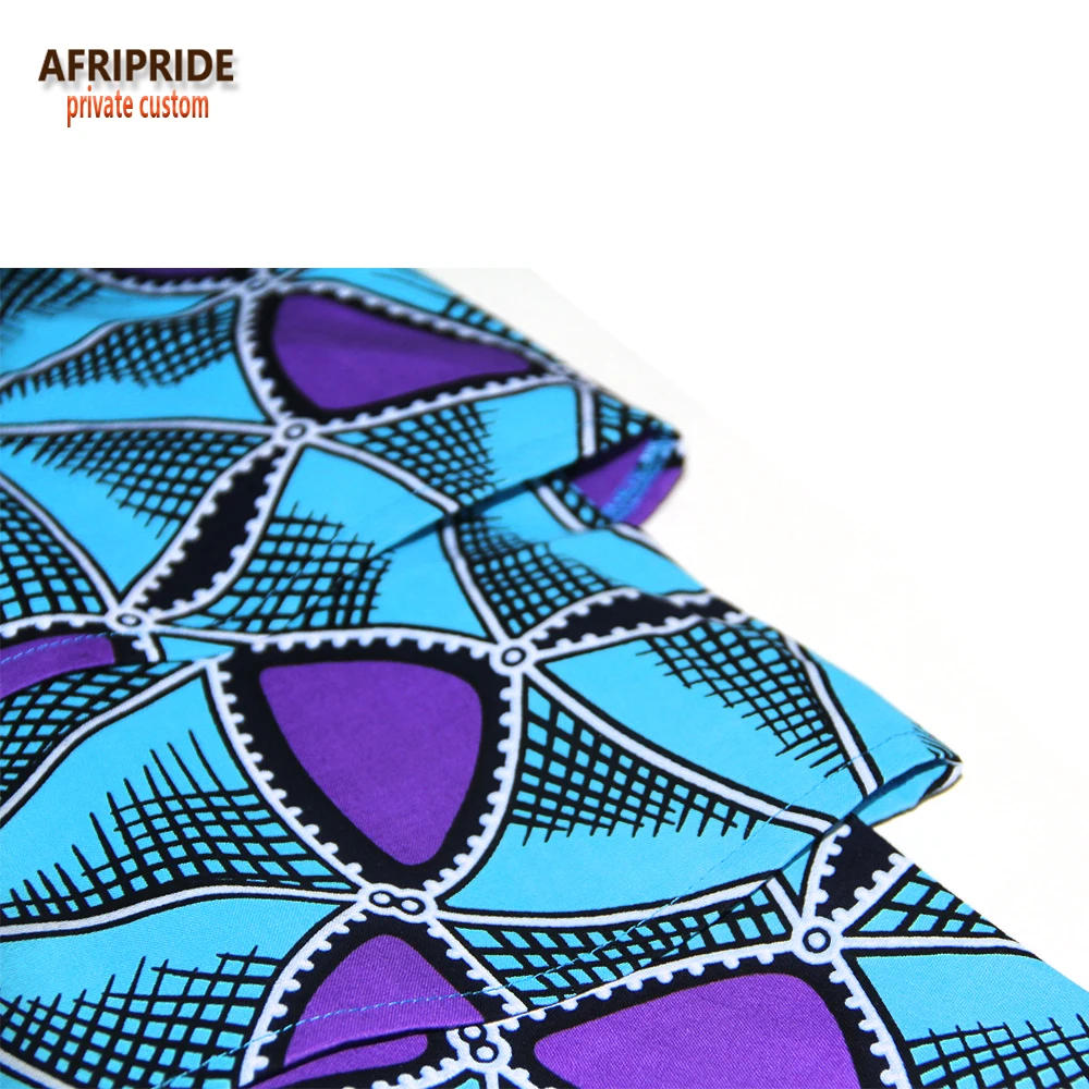 Африканская Осенняя Женская Повседневная рубашка AFRIPRIDE на заказ 3 слоя